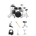 Roland VAD516 kit with throne, Pedal, Headphones, Sticks, Hi hat Stand and Snare stand - BUN-VAD516KIT1.jpg