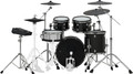 Roland VAD516 kit with throne, Pedal, Headphones, Sticks, Hi hat Stand and Snare stand - VAD516_back.jpg