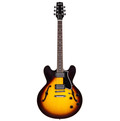Heritage Standard II Collection H-535 Semi-Hollow Electric Guitar in Original Sunburst - HRT-010150123 - #1251021 - STDII H535 OSB_01.jpg