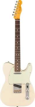 Fender Limited Edition American Professional Classic Telecaster Electric Guitar in Olympic Pearl - 0174960323-Front.jpg