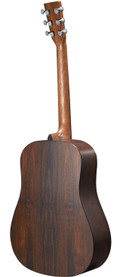 Martin X-Series Remastered D-X2E Brazilian Rosewood Left Handed Electro Acoustic Guitar - DX2EL-BRAZ-Back-Angle.jpg