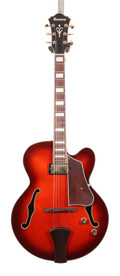 Second Hand Ibanez AFJ91-SRD Hollowbody Electric Guitar in Sunset Red 183 - SH-122-1183 (3).jpg