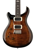 PRS SE Custom 24 Left Handed Electric Guitar in Black Gold Sunburst (2026) - SE Custom 24 Lefty Black Gold Sunburst cropped.jpg