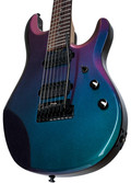 Sterling by Music Man JP70 John Petrucci Signature 7-String Electric Guitar in Mystic Dream - JP70MDRR1-Body-Angle.jpg