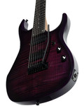 Sterling by Music Man JP157 Dimarzio John Petrucci Signature 7-String Electric Guitar in Purple Nebula - JP157DFMPNBE2WB-Body-Angle.jpg