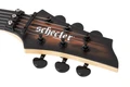 Schecter C-1 FR-S Pale Moon Electric Guitar in Natural Satin Black Burst - SCH-GTR-693-Headstock.jpg