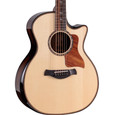 Taylor Next Generation Builders Edition 814ce Grand Auditorium Cutaway Electro Acoustic Guitar - Taylor-Builders-Edition-814ce-Indian-Rosewood-Adirondack-Spruce-2026-1209045090-FrontRight-2025 cropped.jpg