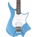 HILS HNS1 S-Style Headless Electric Guitar in Satin Ocean Blue - HNS1RS-MOB-Photo-Body.jpg