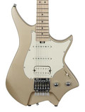 HILS HNS1 S-Style Headless Electric Guitar in Satin Summer Sand - HNS1MS-SS-1.jpg