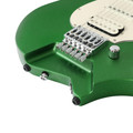 HILS HNS1 S-Style Headless Electric Guitar in Satin Emerald Green - HNS1MS-MEG-Photo-Bridge.jpg