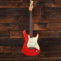 Hansen Guitars S-Style Electric Guitar in Hotrod Red, Ultra Light Relic - HANSEN-S030-Front.jpg