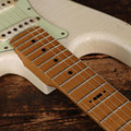Hansen Guitars S-Style Electric Guitar in Alpine White, Ultra Light Relic - 606 (13).JPG