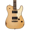 Castedosa Marianna Carve Top Electric Guitar with TS Humbuckers in Burnt Marshmallow, Medium Aged - 446 (2).JPG
