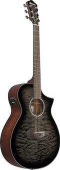 Ibanez AEWC16QA-TKH Electro-Acoustic Guitar in Transparent Black Sunburst High Gloss - AEWC16QA_TKH_5B_01_E.jpg