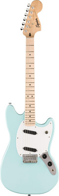 Squier Sonic Mustang Electric Guitar in Daphne Blue - 0373652504_1.jpg