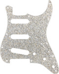 Fender Hybrid Glass/Glitter Stratocaster SSS Pickguard in Silver Sparkle - 0992187002_1.jpg