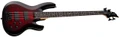 ESP LTD B-204DX Bass Guitar in Red Burst - B-204DX_REDB_ANGLED_compressed.jpg
