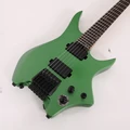 B Stock : Hils HN3 Headless Guitar in Satin Metallic Emerald Green 005 - B-HN3SMEG-0005 (7).jpg