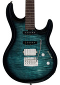 Sterling by Music Man Luke HSS Electric Guitar in Yucatan Blue - STLK100HSSYUBR2C-Body.jpg