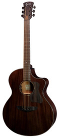 Faith Nexus Series Neptune Cutaway Electro Acoustic in Thru-Black - FPNCECK---Front-M.jpg