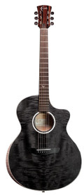 Faith FX Series FNCEDNG Neptune Cutaway Electro Acoustic in Moondust Grey - FNCEMD---Front-M.jpg