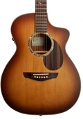 Faith Legacy Series FG4 Earth Cutaway Electro Acoustic in Satin Sunburst - FG4HCE-Straight Front cropped.jpg
