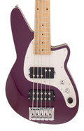 Reverend Mercalli 5 String Bass Guitar in Purple Punch - MRC5_PUNC_A-hero.jpg
