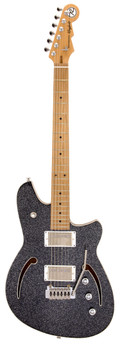 Reverend Kingbolt Air HH Electric Guitar in Black Sparkle - KBAIRHH_BKSP_A.jpg