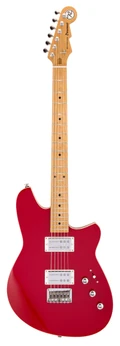 Reverend Descent Baritone Electric Guitar in Metallic Cherry - DES_MCHR_A.jpg