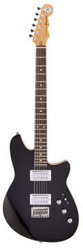 Reverend Descent Baritone Electric Guitar in Midnight Black - DES_MDBK_A.jpg