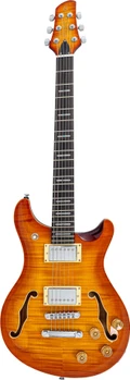 Sire Q7 Hollowbody Electric Guitar in Amber Burst - Q7HAB_2.jpg