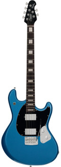 Sterling by Music Man StingRay Baritone Electric Guitar in Toluca Lake Blue - STSR50BARTLBR2C-Front.jpg