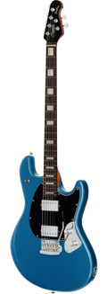 Sterling by Music Man StingRay Baritone Electric Guitar in Toluca Lake Blue - STSR50BARTLBR2C-Angle.jpg