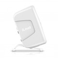 IK Multimedia iLoud MTM Reference Studio Monitor in White (Each) - 398658-IK-Multimedia-iLoud-White-Side-Angle.jpg