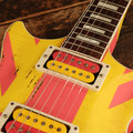Rock N Roll Relics Starfighter Custom Medium Aged in Never Mind the Finish Pink and Yellow - 251989 (9).JPG