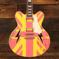 Rock N Roll Relics Lightning Custom Medium Aged in Never Mind the Finish Pink and Yellow - 251980 (3).jpg