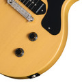 Epiphone Inspired by Gibson Les Paul Junior Electric Guitar in TV Yellow - EILPJTYNH1-Controls.jpg
