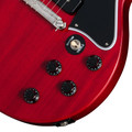 Epiphone Inspired by Gibson Les Paul Special Double Cut Electric Guitar in Cherry Red - EILSDCHNH1-New-Controls.jpg