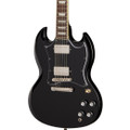 Epiphone Inspired by Gibson SG Standard Electric Guitar in Ebony - EIGSGSEBNHR- Front.jpg