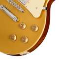 Epiphone Inspired by Gibson Les Paul Standard ‘50s Electric Guitar in Goldtop - EIGLP5GTNHR-Controls.jpg