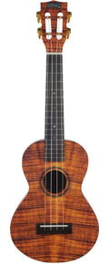 Mahalo Artist Elite Series Photo Flame Koa Concert Ukulele with Bag - MA2KA-Front.jpg