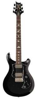 PRS S2 Standard 24 Electric Guitar in Black Rainbow Holoflake - 112824BH-Front.jpg