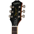 Epiphone Inspired by Gibson Les Paul Standard ‘60s Left Handed Electric Guitar in Ebony - EIGLP6EBNHRL-Headstock.jpg