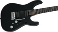 Charvel Pro-Mod Plus DK24 HH 2PT EB Electric Guitar in Raven Black - 2972811503-Body-Angle.jpg