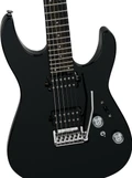 Charvel Pro-Mod Plus DK24 HH 2PT EB Electric Guitar in Raven Black - 2972811503-Top-Angle.jpg