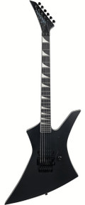 Jackson Pro Plus Pure Metal Limited Edition Kelly KE1A Electric Guitar in Satin Black - 2919564568-Front.jpg