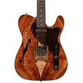 Fender Custom Shop Masterbuilt Austin MacNutt Koa Top Telecaster Thinline NOS Electric Guitar in Natural - AM0156 (2).jpg