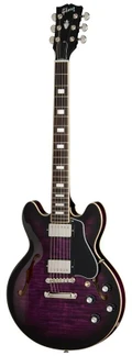 Gibson ES-339 Figured Semi-Hollow Electric Guitar in Dark Purple Burst - ES39F00PUNH1_Front.jpg