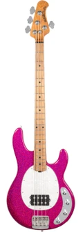Music Man StingRay Special Bass Guitar in Soda Pink Sparkle - 107-PBR-10-09-MB-Front.jpg