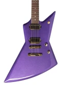 Chapman Ghost Fret Classic Electric Guitar in Paradise Purple - CH-GFC-PU-front cropped.jpg